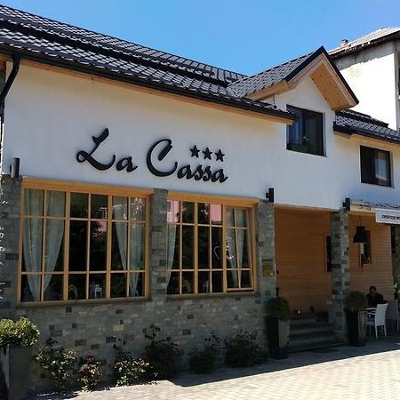 Pensiune Restaurant La Cassa Vişeu de Sus Exteriör bild