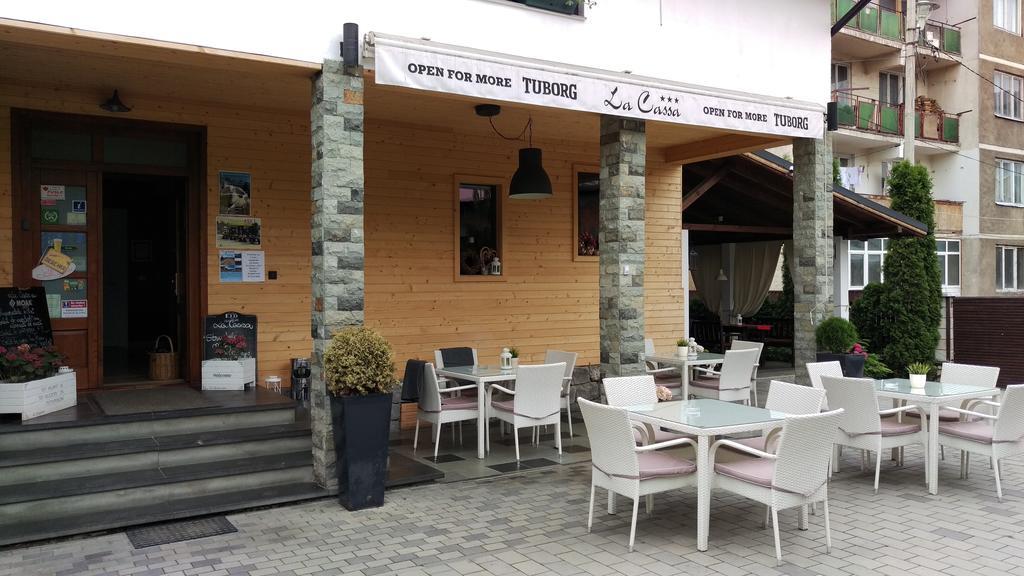 Pensiune Restaurant La Cassa Vişeu de Sus Exteriör bild